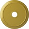 Ekena Millwork Crendon Ceiling Medallion (Fits Canopies up to 4 3/8"), 24 1/8"OD x 4 3/8"ID x 2 1/4"P, Rich Gold CM24CRRGS - alternate 1